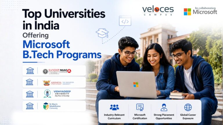 Read more about the article Top Universities in India Offering Microsoft B.Tech Programs