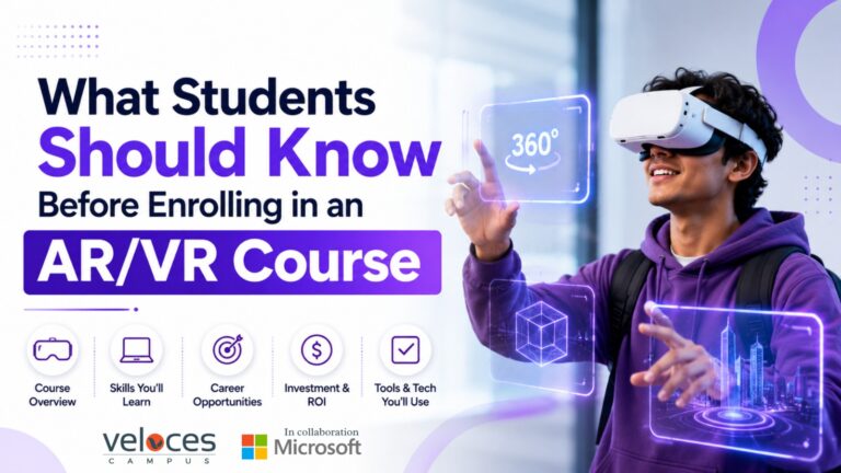 Read more about the article What Students Should Know Before Enrolling in an AR/VR Course
